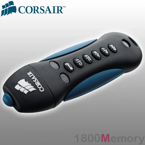 GENUINE CORSAIR 128GB Padlock 3 Secure USB 3.0 Flash Drive 256-bit Hardware AES - Image 1 of 1