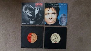 Cliff Richard - 4 x 7" Singles - Heart User, Dreamin', Daddy's Home + 1 other - Picture 1 of 2