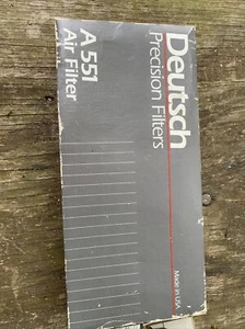 NOS Deutsch Precision Filter A551 Air Filter Free Shipping - Bild 1 von 2