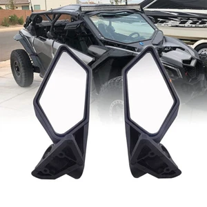 Racing Side Rear View Mirrors for Can Am Maverick X3 Max Turbo R 2017-2019 UTV - Imagen 1 de 10