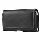 for Kyocera BASIO4 WiMAX 2+ KYV47 (2020) Holster Horizontal Leather with Belt...