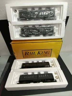 Railking by MTH 30-2447-1 Metropolitan (Green) 4-Car Subway Set w/ PS 2.0 J.34 - Image 1 of 4