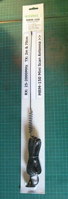 MULTI SCAN 25-2000 MEG + Dual Band VHF UHF 2m 70cm Antenne BNC MAIL MRM-150 - Bild 1 von 4