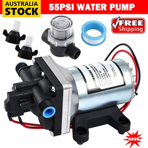 Replace SHURflo 4009 12v Water Pump with Twist on Filter & Teflon tape 11.3LPM - Picture 1 of 13