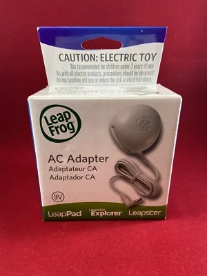 New Leap Frog OEM AC Adapter 9V for LeapPad Leapster Explorer Model 690-11213  - Image 1 of 4