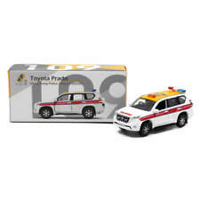 Tiny 1:64 Toyota Prado Police Airport district Diecast Model Car in box #109