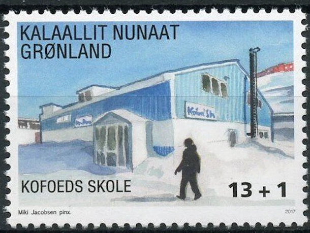 [OOS] Groenlandia #Mi764A MNH 2017 Nuuk Kofoed School [B42] Foto 1 de 1