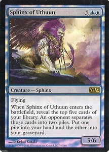 MTG - M12 - Sphinx of Uthuun - Foil - NM - Picture 1 of 1