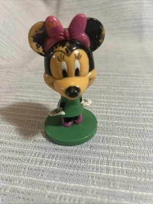 Vintage Disney Minnie Mouse Bobblehead - Kellog's Collectors Toy - Image 1 of 4