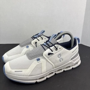 Scarpe da corsa On Cloud bianche blu cielo sneakers giovanili taglia Y5,5 stringate 3YD11442364 - Foto 1 di 10