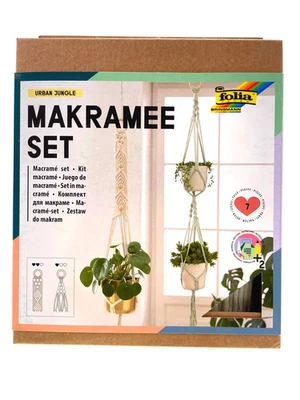 Makramee-Set "Urban Jungle", #5013666 - Bild 1 von 3