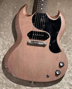 Gibson Custom Shop 1963 SG Junior with Lightning Bar TV Heather Poly VOS s n 501 - Picture 1 of 11