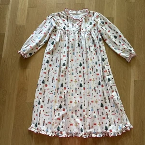 Southern Smocked Company Nutcracker Nightgown Christmas Tree Holiday Size 10 - Picture 1 of 9