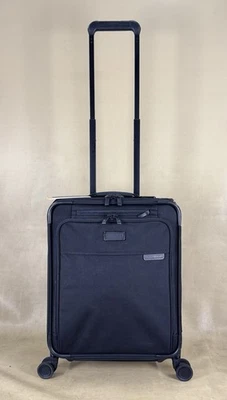 BRIGGS & RILEY Baseline Global Carry-On Exp Spinner Luggage Black BLU121CXSPW-4 - Image 1 of 4