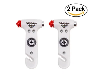 Disyuntor y cortador de cinturón de seguridad estándar Survival Pro EscapeHammer vehículo escape - Imagen 1 de 7
