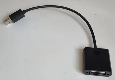 Kc003) HP Displayport (Male)- DVI-SL (Female) Adapterkabel P/N 752660-001 - Bild 1 von 4