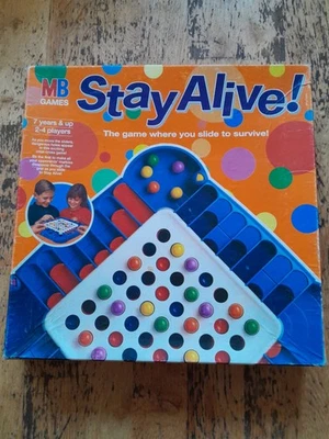 Vintage Stay Alive Board Game by MB Games 1993 COMPLETE Game - Image 1 of 3