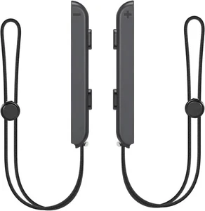 Correa de muñeca MOSAHOLL para Switch Joycon - Paquete de 2 cordones de repuesto negros - Imagen 1 de 6