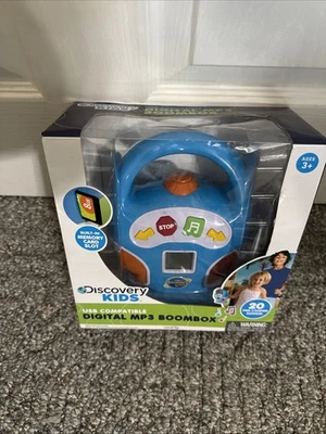 Discovery Kids LITTLE TUNES Kid Tough Player Digital MP3 Boombox - NEW IN BOX - Image 1 of 3