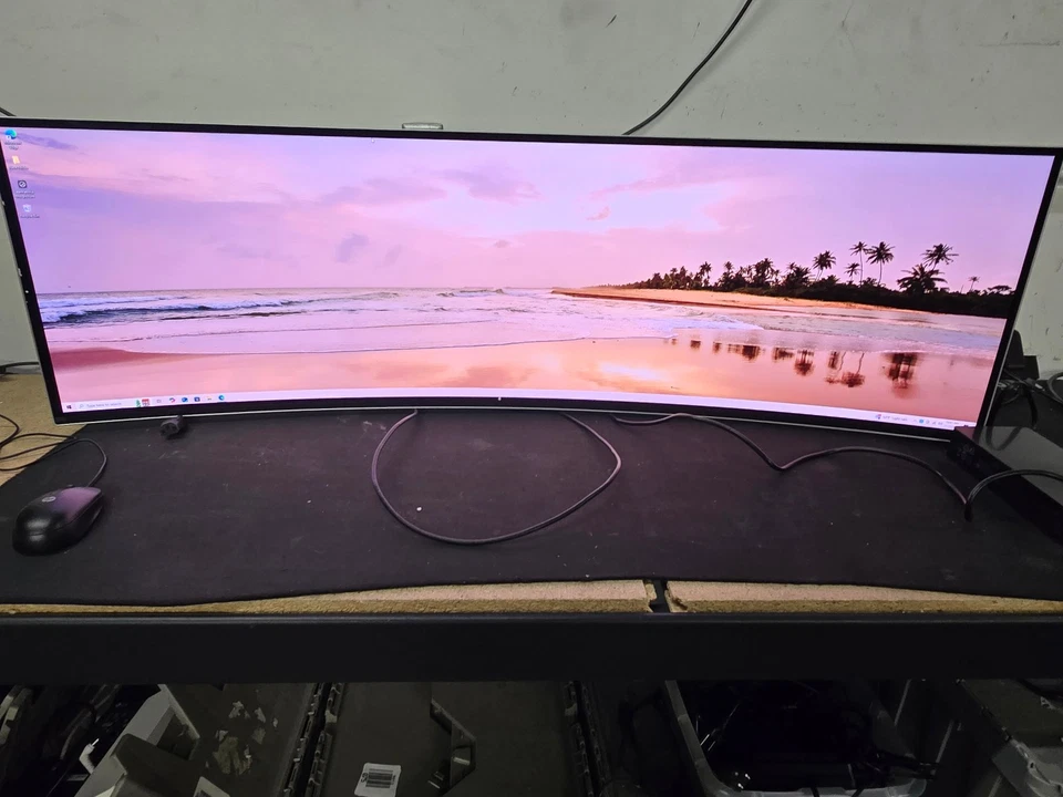 SAMSUNG 49" Odyssey G9 Series DQHD 1000R Curved Gaming Monitor LS49CG954SNXZA (4 - Image 1 of 4