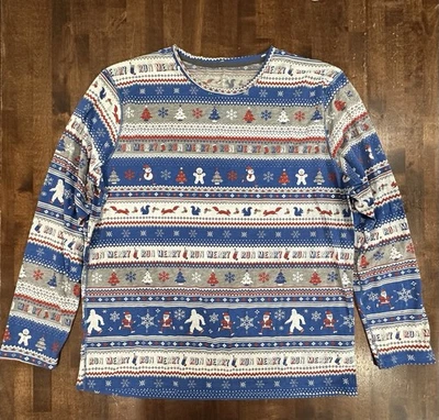 Рубашка мужская Brooks размер XL Holiday Run Jolly Running Christmas Fair Isle - Изображение 1 из 4