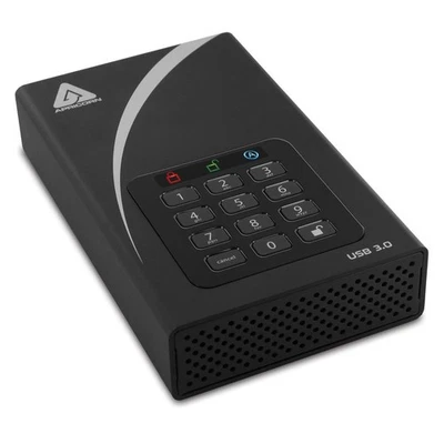 Apricorn Mass Storage Adt-3Pl256-4000 4Tb Aegis Padlock Dt Secure Usb 3.0 - Image 1 of 4