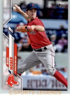 2020 Topps Update #127 Ryan Weber - Image 1 of 2