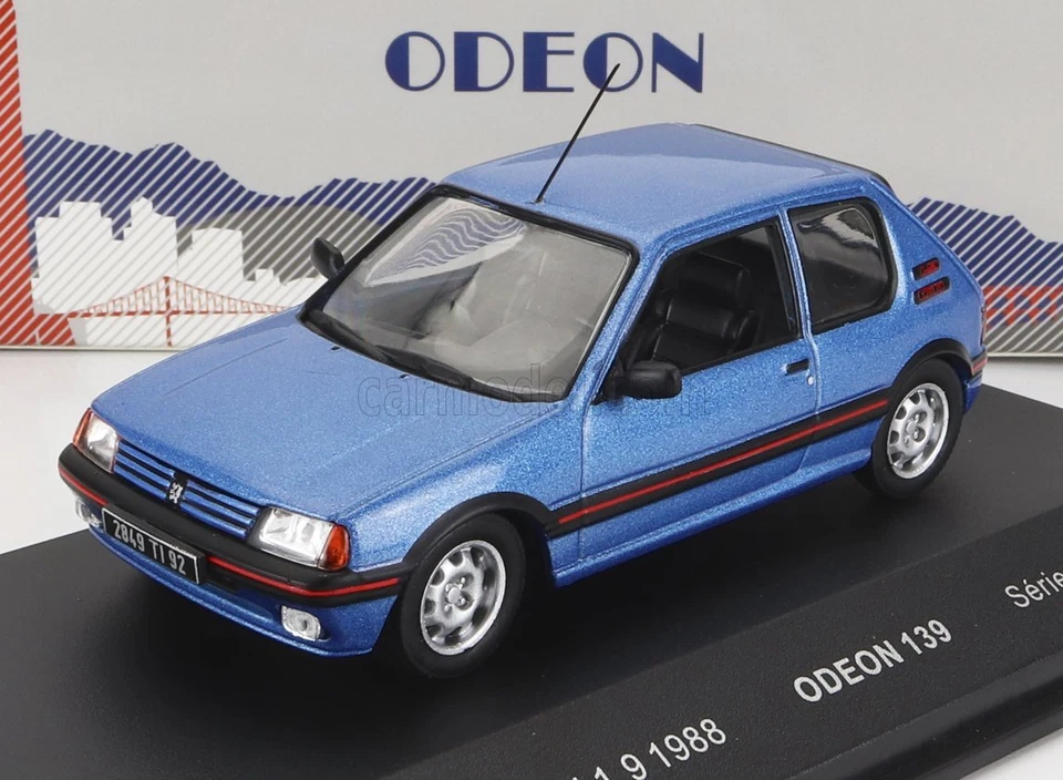 1/43 ODEON - PEUGEOT - 205 GTi 1.9 1988 ODEON139 - Immagine 1 di 1