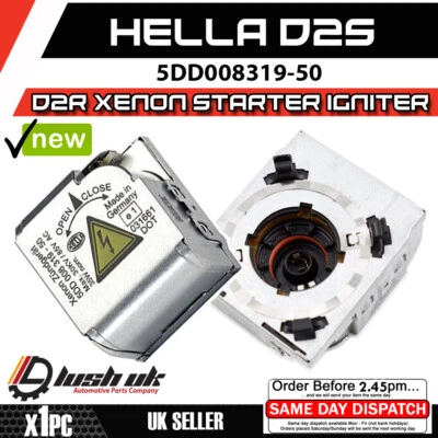 Hella 5DD 008 319-50 Oem D2S D2R HID Xenon Bulb Igniter (Renault,Skoda,Vauxhall) - Image 1 of 3