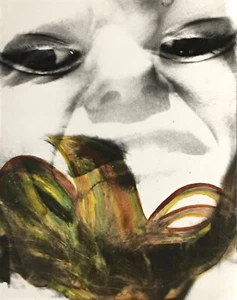 Jean Claude CHASTAING - Pittura A Olio Su Foto - La Collera - Picture 1 of 2