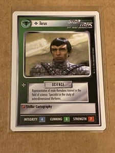  Star Trek CCG Beta WB 1995 Tarus - Picture 1 of 2