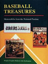 Baseball Treasures: Memorabilia from the National Pastime, Congdon-Martin, Dougl