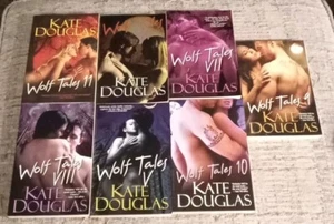 Lot of 7 Wolf Tales Series Erotic Romance by Kate Douglas Paperback VG+ - Picture 1 of 12