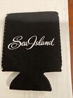 Logo Sea Island Resort coozie noir/blanc can Koozie logo confortable