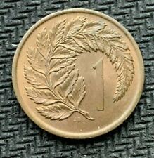 1967 New Zealand 1 Cent Coin UNC  High Grade      #B1219