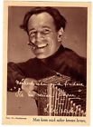 Postkarte Luis Trenker, Stern - Filmstar Steckbrief ca. 1937/38