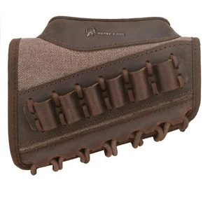 Culata de rifle de lona de cuero reposamanos elevador cosido a mano .308.30/30 .22LR - Imagen 1 de 59