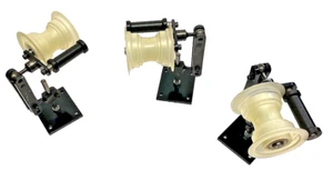 MTE 35/70mm Film Film Guidance Wall Mounted Swivel Bracket W/ Roller & Bearings - Picture 1 of 5