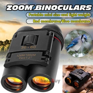 Day/Night 30x60 Military Zoom Powerful Binoculars Optics Hunting Camping W/ Case - Picture 1 of 13