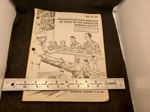 JUNI 1985 FM 10-25 ZUBEREITUNG UND SERVIER ESSEN F40-3A - Bild 1 von 1