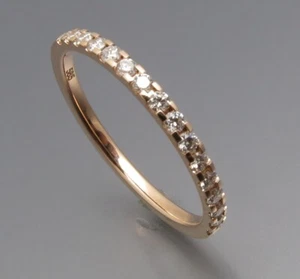DISEÑO NEUMÁTICO - ANILLO DE MEMORIA BRILLANTE / ANILLO DE INSERCIÓN - ORO 585 - Imagen 1 de 4