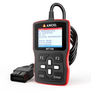 OBD2 Motorcycle Scanner Code Reader Fit For Honda Suzuki Diagnostic Scan Tool - Foto 1 di 9