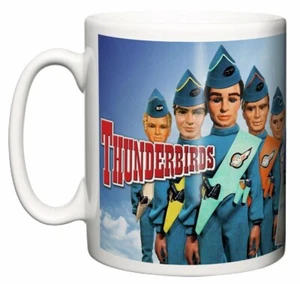 Thunderbirds Classic Childrens British Puppet TV Show Coffee Tea Mug Gift - Picture 1 of 4