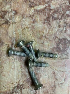 Whirlpool Spider Drum Tub Support Bracket Screw ONLY 6mm x 1 W10253455 (6) Pack  - Picture 1 of 3