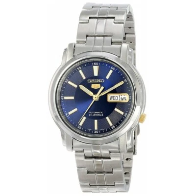 SEIKO Serie 5 SNKL79K1 Superior Orologio Automatico Uomo Bracciale Acciaio - Immagine 1 di 3