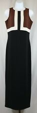 French Curve Womens Ladies Multicolor Sleeveless Party Maxi Dress Size Medium
