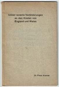 Über recente Veränderungen an den Küsten von England und Wales Autograph 2x KVK - Bild 1 von 3