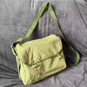 Bolso Bandolera Bandolera Chino Años 80 Ejército Tipo 67 Soviético Retro Lona Bolso Mensajero - Imagen 1 de 10