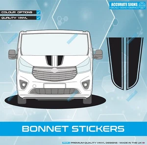 Kit de gráficos de pegatinas de capó para furgoneta Renault TRAFIC (004) - Imagen 1 de 3