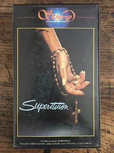 SUPERSTITION .. JAMES ROBERSON ... SCHERZO ... VHS - Picture 1 of 4